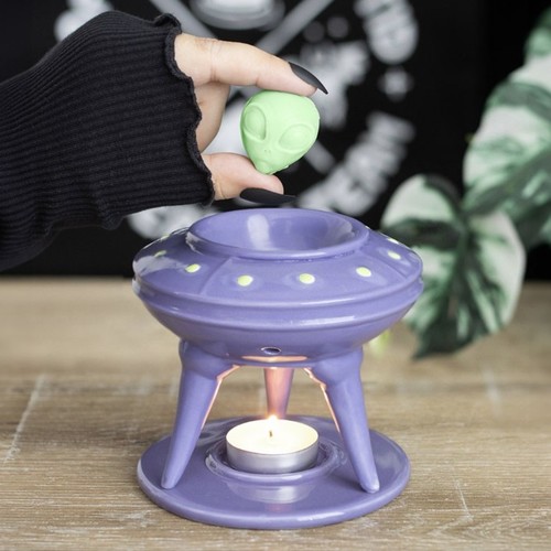Ufo wax burner with - wax,