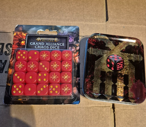 Dice warhammer 40k khorne - warhammer,