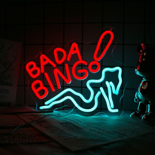 Bada bing neon sign - bada, sign,dimmable