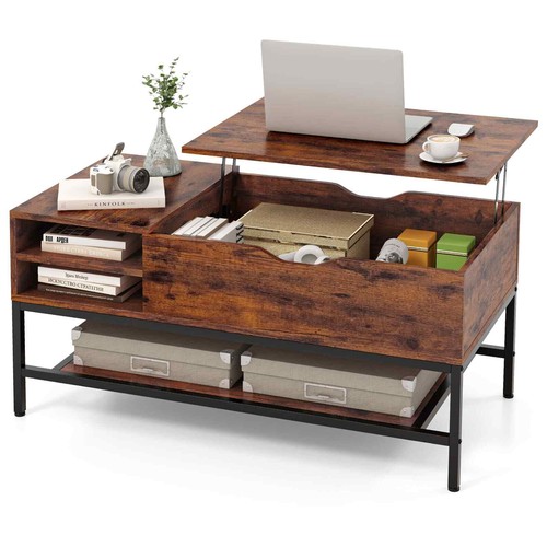 Costway lift top coffee - lift, table