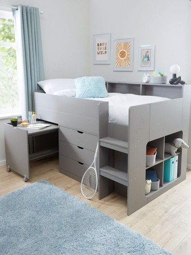 Aspen mid sleeper bed - sleeper, frame