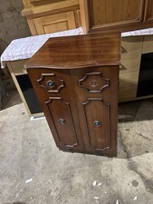 Vintage Hifi Cabinet Mahogany