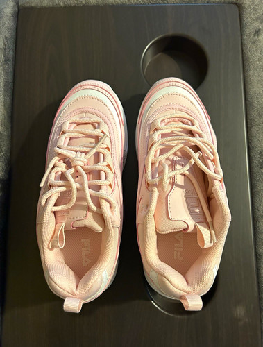 Fila ray girls kids - kids, pink/white