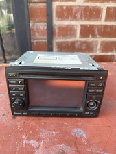 NISSAN QASHQAI SAT NAV CD PLAYER RADIO AND CONTROLS 7612830076