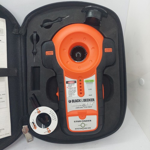 Black decker bulls eye laser - black,
