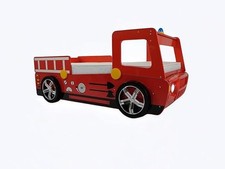 Fire Truck Car Bed for Kids