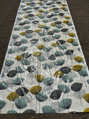 Oilcloth sanderson fabric pvc - fabric,