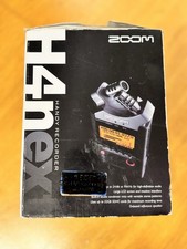 Zoom H4n Ext Microphone with Case for Podcasting Studio Recording Bundle Boxed