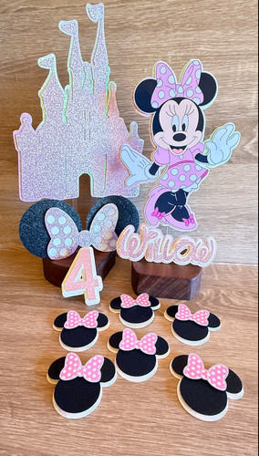 Minnie mouse complete cake - minnie,