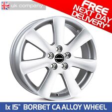 15" Borbet CA Alloy Wheel in Silver  - Free Delivery