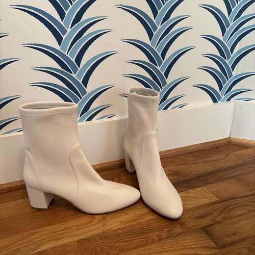 Stuart weitzman cream leather - stuart,