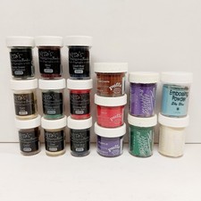 Various Tubs of Embossing