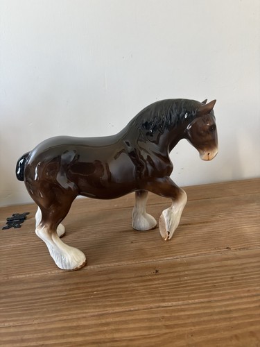 Sylvac shire horse figurine - shire,