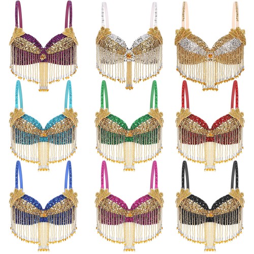 Women sequin beaded belly - beaded,