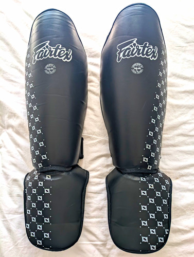 Fairtex sp5 shin guards - sp5, black