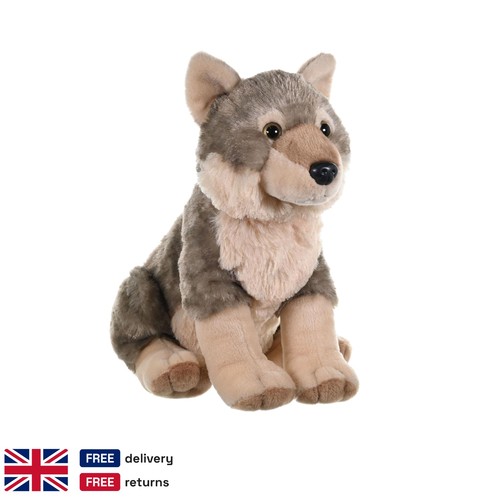 Wolf cub stuffed animal 12in - stuffed,