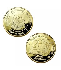 Magical Gold Santa Wishing