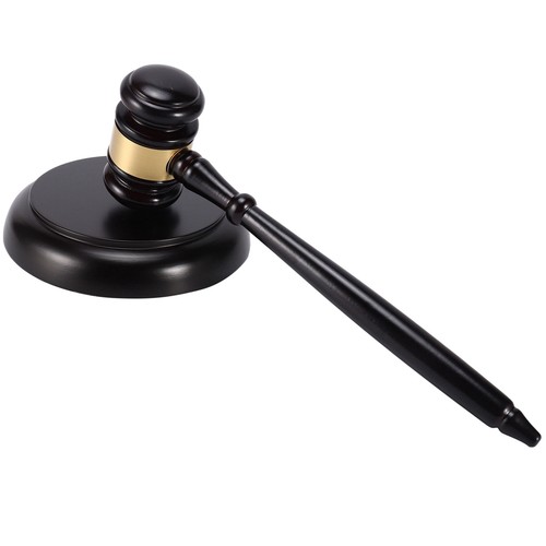 Wooden judge gavel auction - judge's,