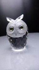 Swarovski crystal Small owl