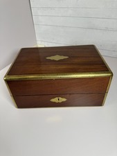 Gorgeous Antique Wood Brass