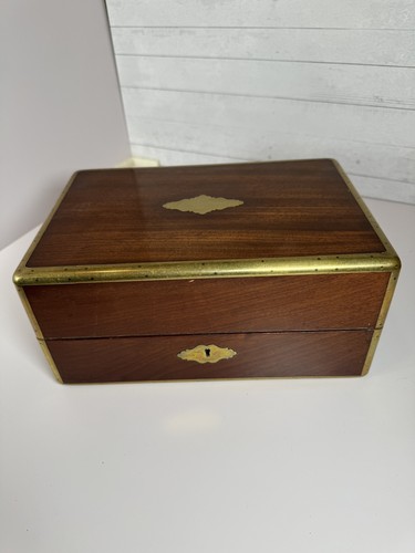 Gorgeous antique wood brass - gorgeous,