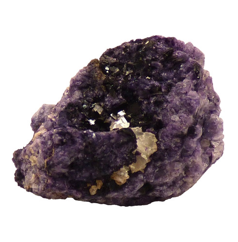 Blue john fluorite - blue, crystal