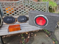 Edge ED7300-e2 Amp, Sony Xplode 1100 watt Subwoofer And 2x Hertz 6x9 DCX's