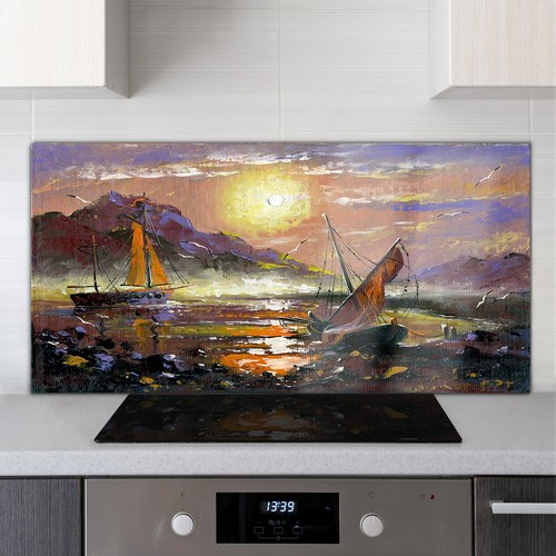 Toughened glass kitchen cooker - glass,