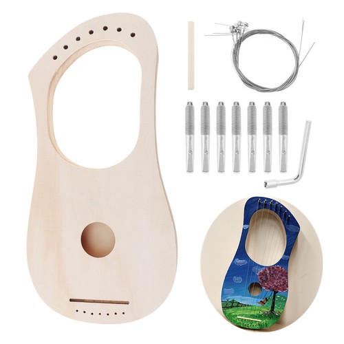 Lyre harp diy kit - lyre,