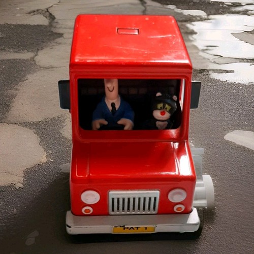 Postman pat talking diecast - pat,