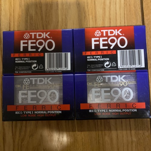 Tdk fe90 blank audio - tdk,