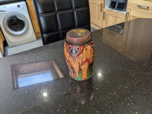 Williamson tea caddy tin - tea,