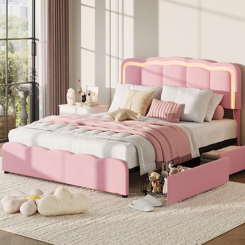 Full size upholstered - full,
