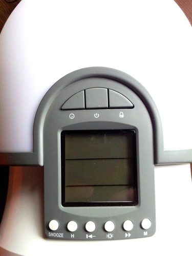 New habitat white radio - new,