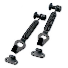 Grayston Terry Spring Black Clips (Pair) For Use On Car Boots, Bonnets