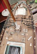 Large Antique Schooner Pond