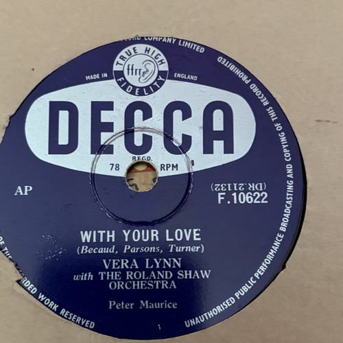 Vera lynn with your love - with, decca