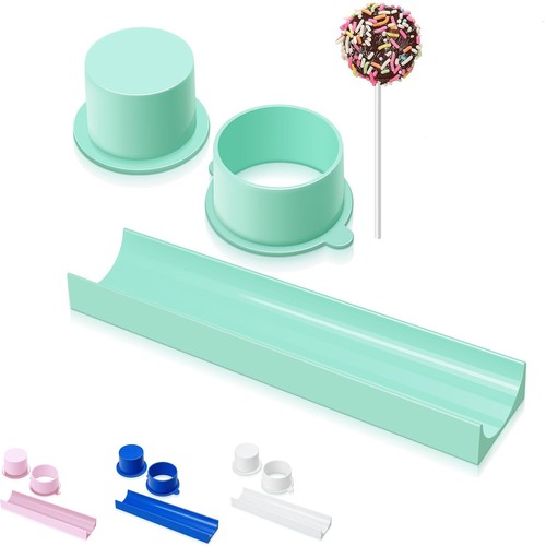 3pcs round cake pop mold - cake,