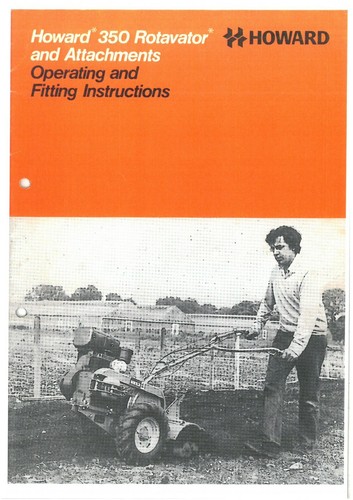 Howard 350 rotavator - 350, &