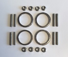 Exhaust Header Gaskets STAINLESS Studs & Nuts Set XJR1300 99-03 XJR1200 95-98