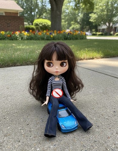 Neo blythe doll brown - neo, 1/6