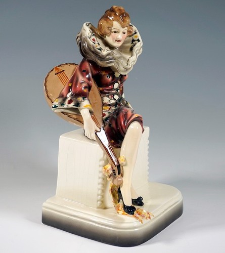 Goldscheider art deco - goldscheider,