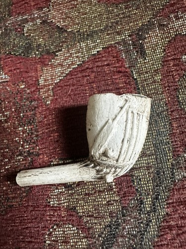 Victorian clay pipe cricket - victorian,