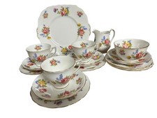Melba Fine China Tea Set. Made In England. |bb