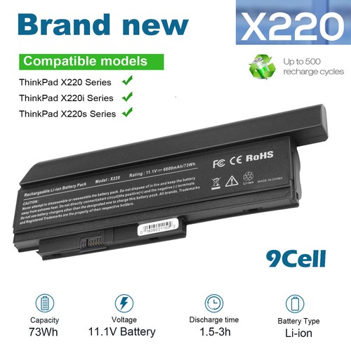 73wh x220 battery for - for, lenovo