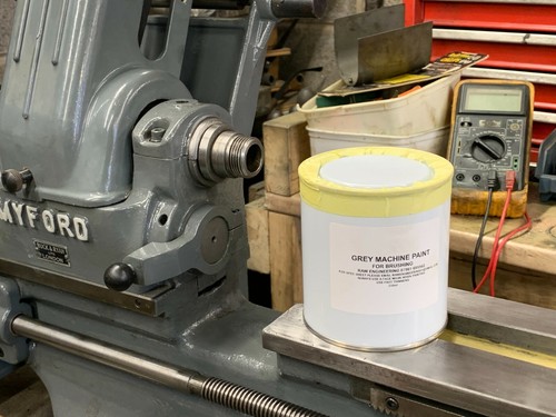 Grey machine paint - , match