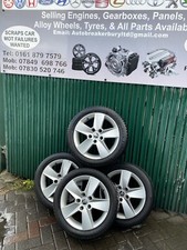 SKODA OCTAVIA ALLOY WHEEL SET WITH 215/55/16 TYRES 2013-2017