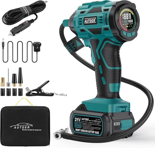 Autder cordless tyre inflator - autder,