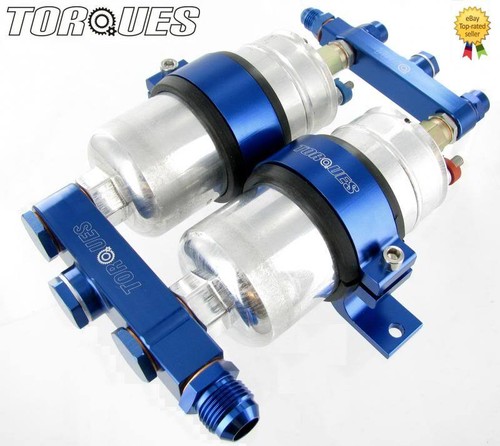 Twin fuel pump billet - twin,