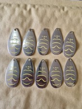 10x ILBA Spinner Blades Silver